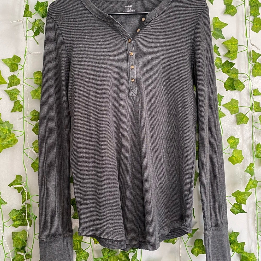 Women’s Gray long sleeve